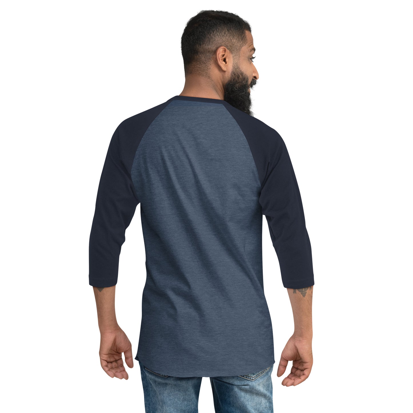 Creature Comforts 3/4 Sleeve Raglan Shirt Navy